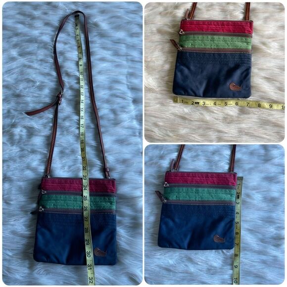Dooney & Bourke Colorblock Nylon Crossbody - Picture 8 of 10